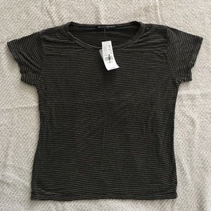 Brandy Melville super soft crop shirt